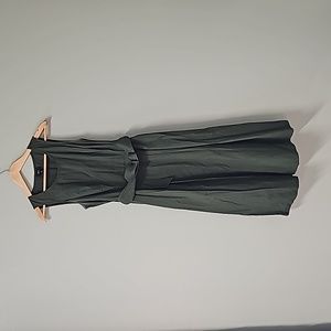 Olive green dress